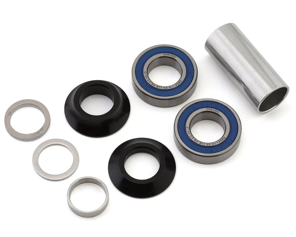 Profile Racing Spanish Bottom Bracket Kit (Black) (19mm)